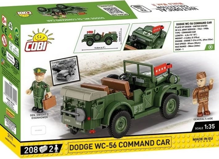 Set ndërtimi COBI Dodge WC-56, Jeshil