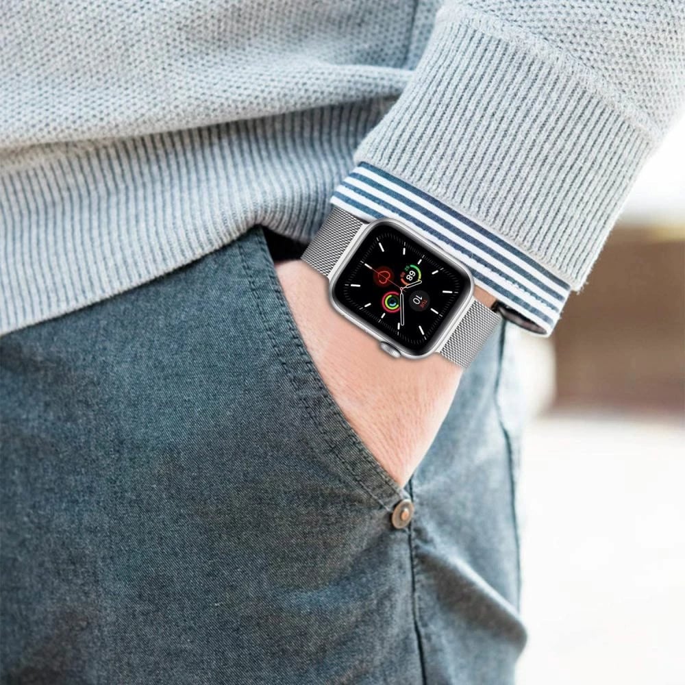 Rrip për Apple Watch Tech-Protect MilaneseBand, 38/40/41 mm, Rozë