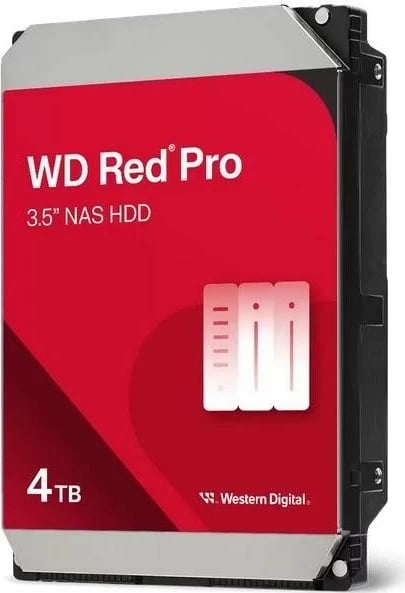 Disk WD Red Pro 4TB, 256MB cache, 7200RPM, SATA600