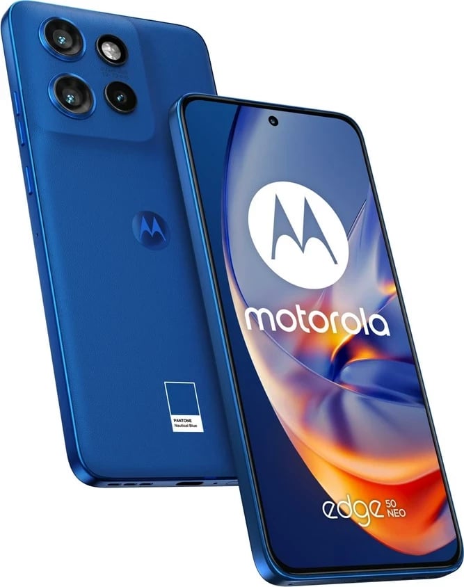 Celular Motorola Edge 50 Neo, 6.36", 8 GB RAM, 256 GB, Blu