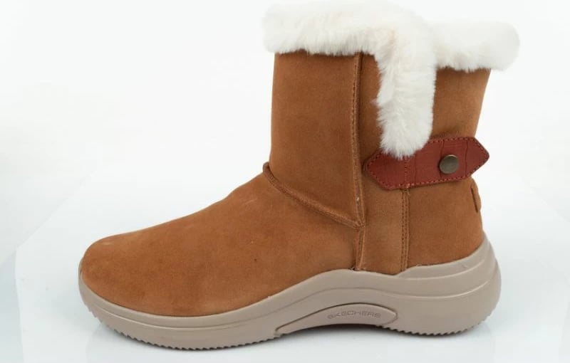 Çizme dimërore për femra Skechers, ngjyrë kafe