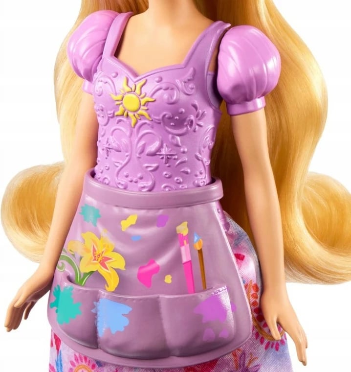 Kukull Disney Princess Rapunzel 2-in-1 Mattel JBG09 me dy veshje, për vajza