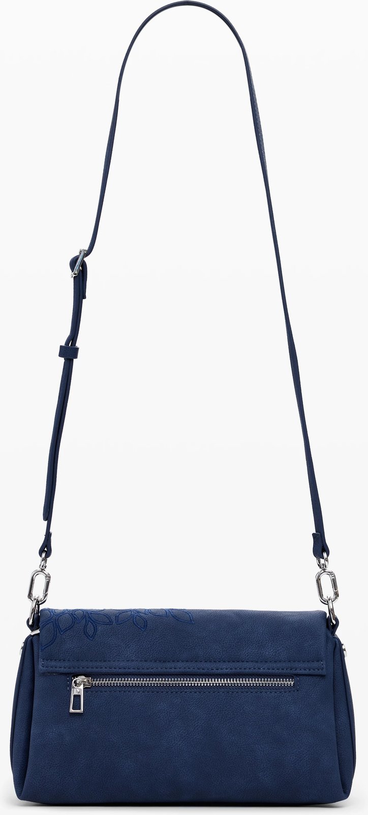 Çantë për femra Desigual Sierra Naron Medium Flap, blu Çantë për femra Desigual Sierra Naron Medium Flap, blu