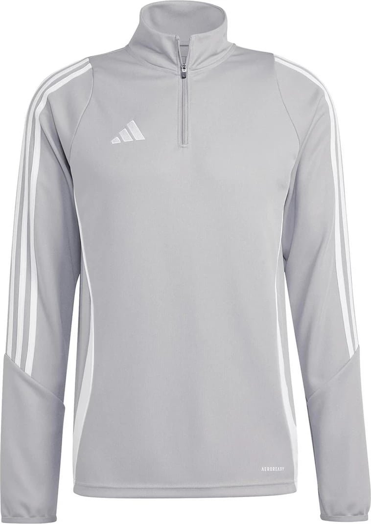 Bluzë stërvitje adidas Tiro 24, gri-bardhë, S