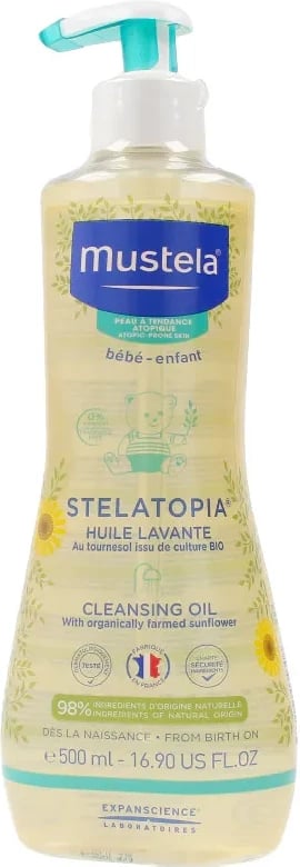 Vaj pastrues Mustela Stelatopia unisex 500ml
