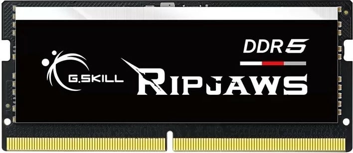 RAM Memorje G.SKILL Ripjaws DDR5, 32GB, 4800MHz, SODIMM, CL40, për laptopë