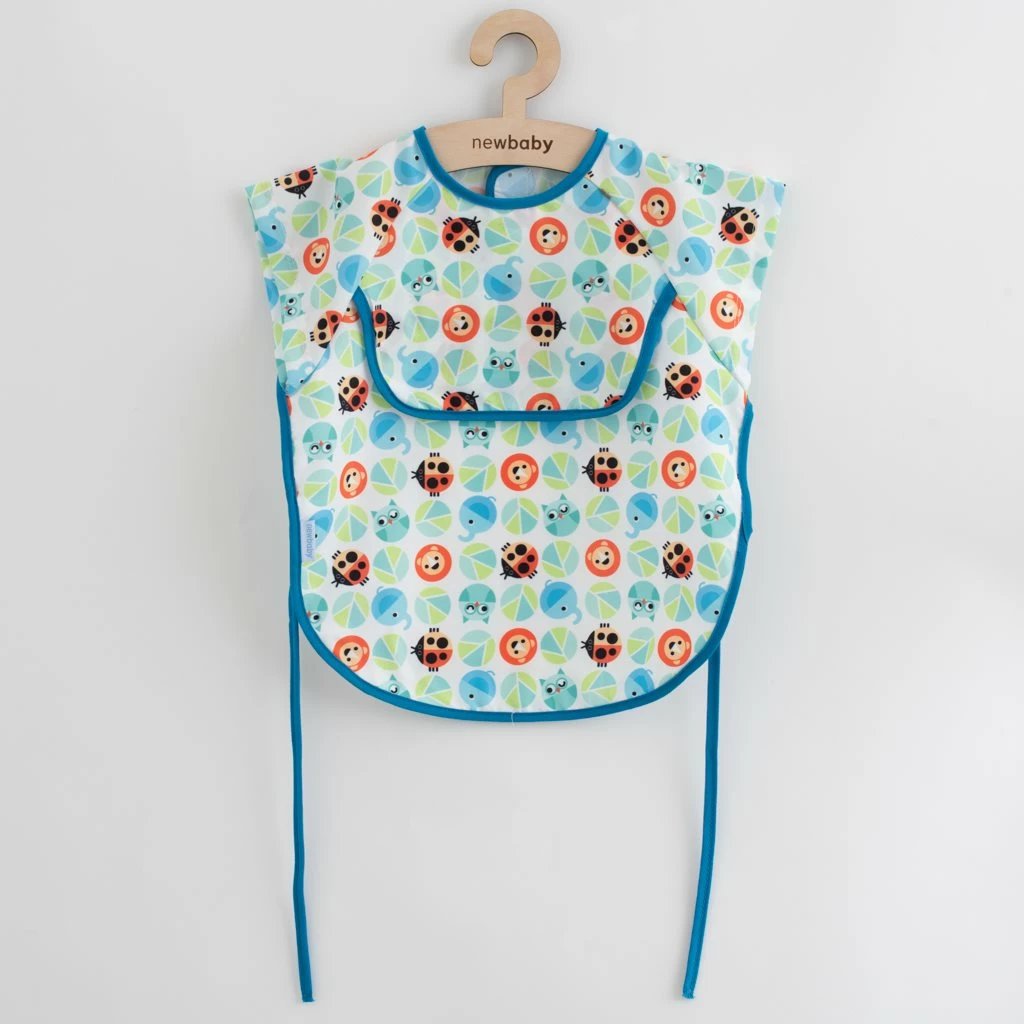 përparëse-bib për bebe New Baby 42x35 cm, blu