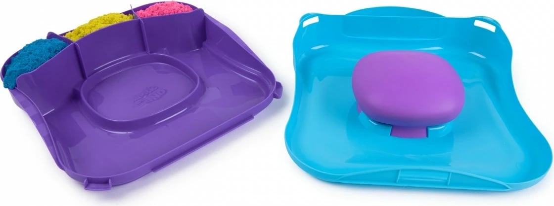 Set rërë kinetike Spin Master Kinetic Sand Moving Shapes, 3 ngjyra