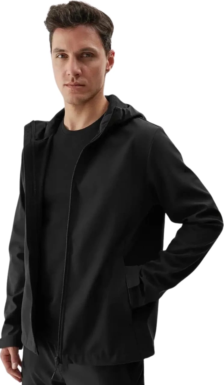 Jakne softshell për meshkuj 4F, e zezë
