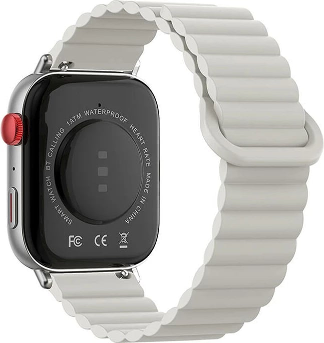 Smartwatch Colmi C8 Max me rrip magnetik, Argjend