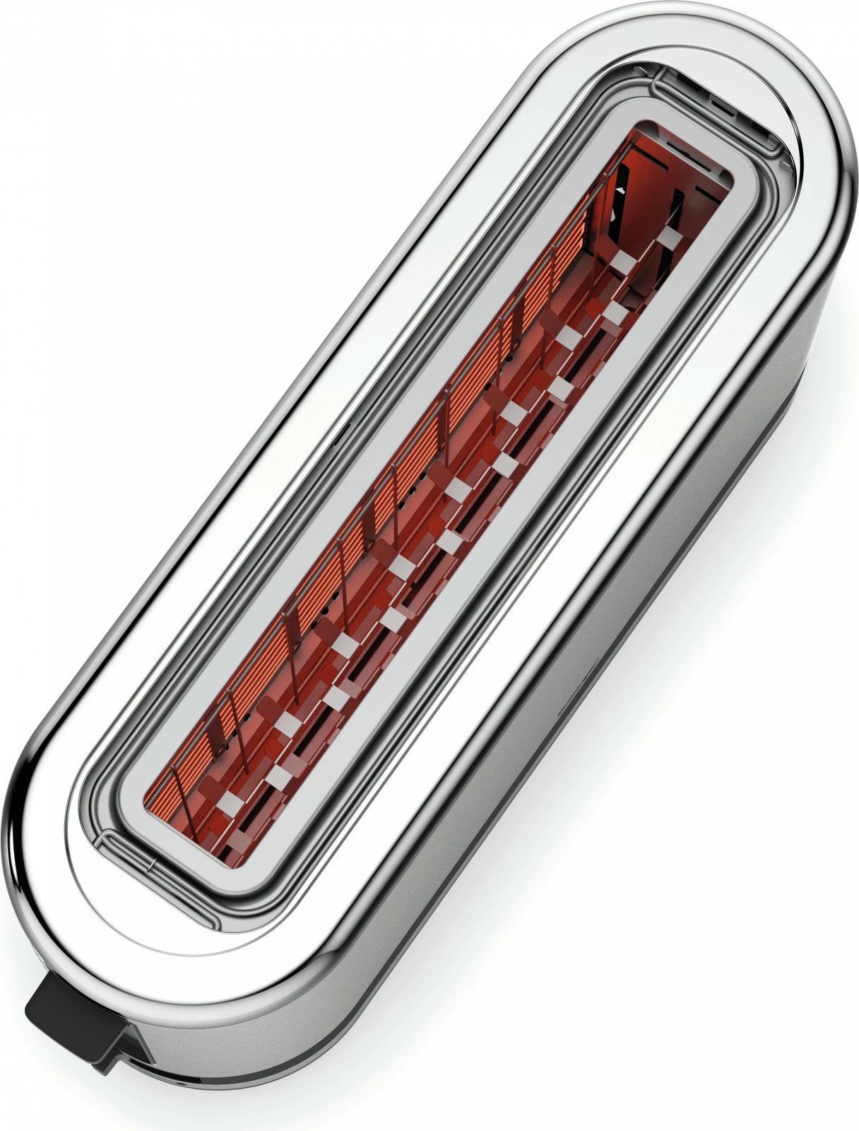 Toaster WMF Küchenminis 04.1412.0011, inox, slot i gjatë