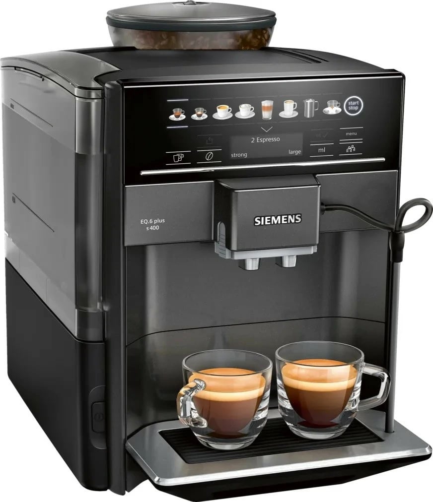 Aparat kafeje Siemens TE654319RW, automatik, 1.7L, i zi