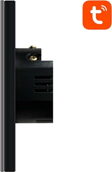 Ndërprerës i mençur Avatto LZTS02-EU-B1, 1 kanal, ZigBee, pa tel neutral, i zi
