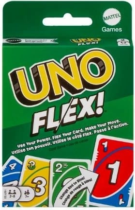 Lojë letra Mattel UNO Flex, HMY99, shumëngjyrëshe