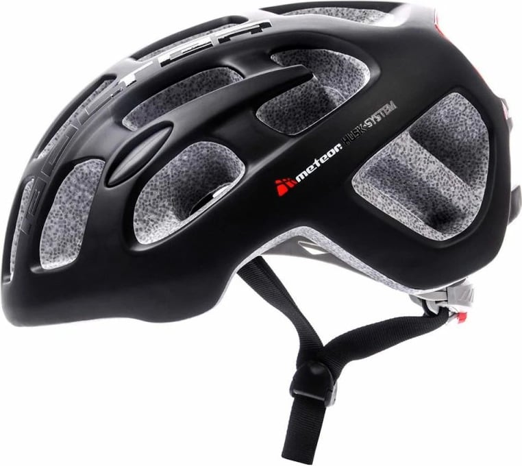 Helmetë për bicikletë Meteor Bolter In-Mold, unisex, e zezë