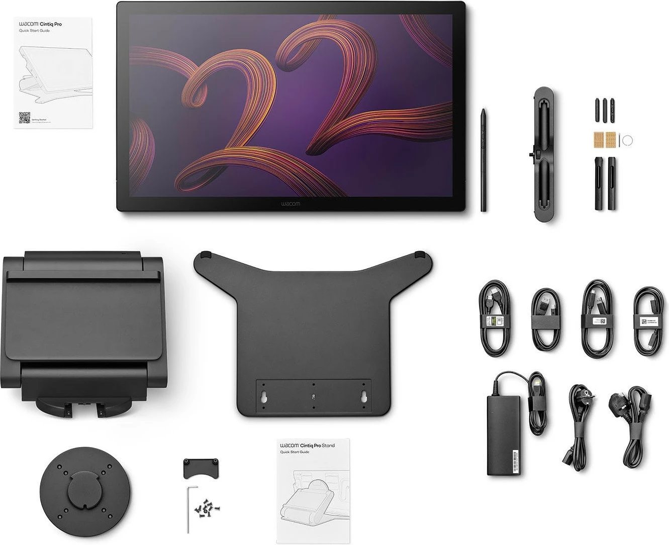 Tablet grafik Wacom Cintiq Pro 22, 4K UHD, Pen & Touch, 120Hz, i zi