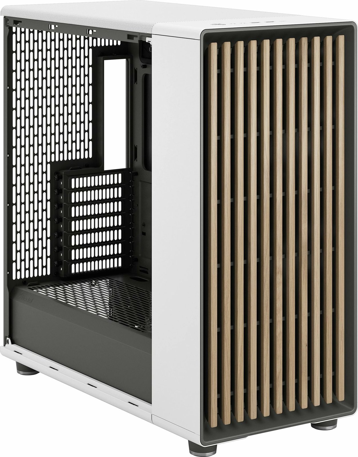 Kasë Fractal Design FD-C-NOR1X-03, Midi Tower, PC, White Kasë Fractal Design FD-C-NOR1X-03, Midi Tower, PC, White