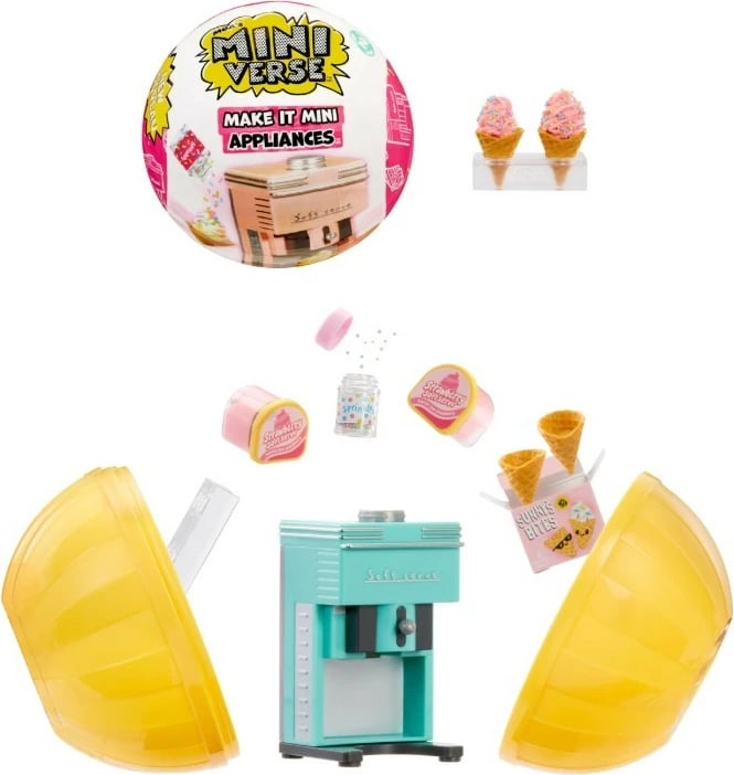 Figurinë lodër Mini Universe Mini Appliances S2, MGA, 1 copë, plastikë, modele të ndryshme