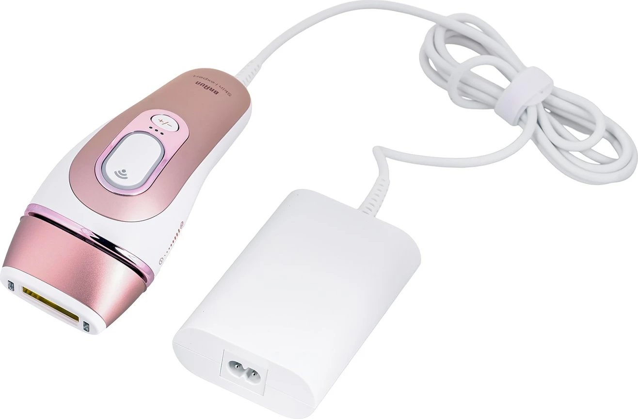 Pajisje depilimi Braun Skin i-expert PL7147, IPL, e bardhë/rozë e artë