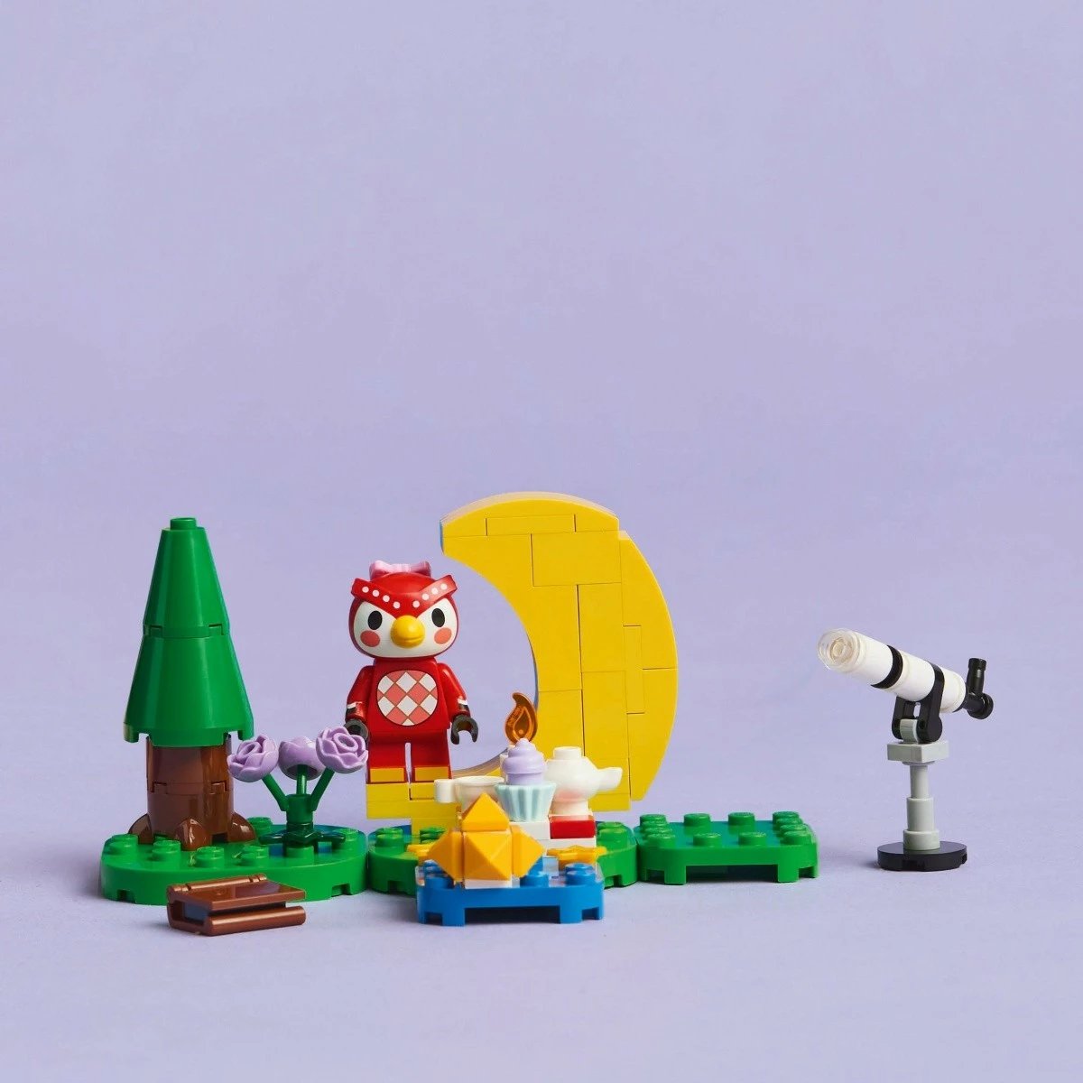 Set ndërtimi LEGO Animal Crossing 77053 Celeste Star Gazing, 78 pjesë