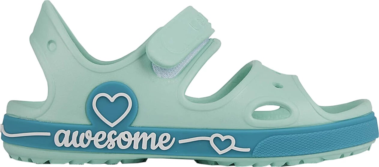 Sandale për fëmijë Coqui, mint-turquoise