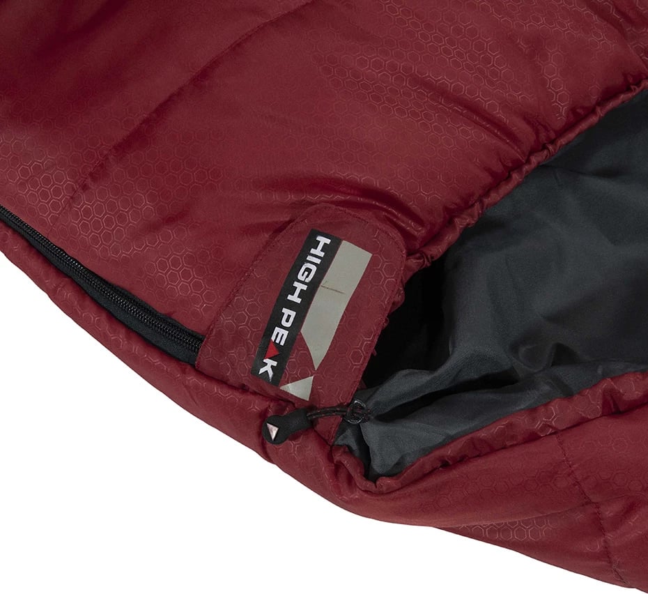 Thes gjumi High Peak, burgundy-gray