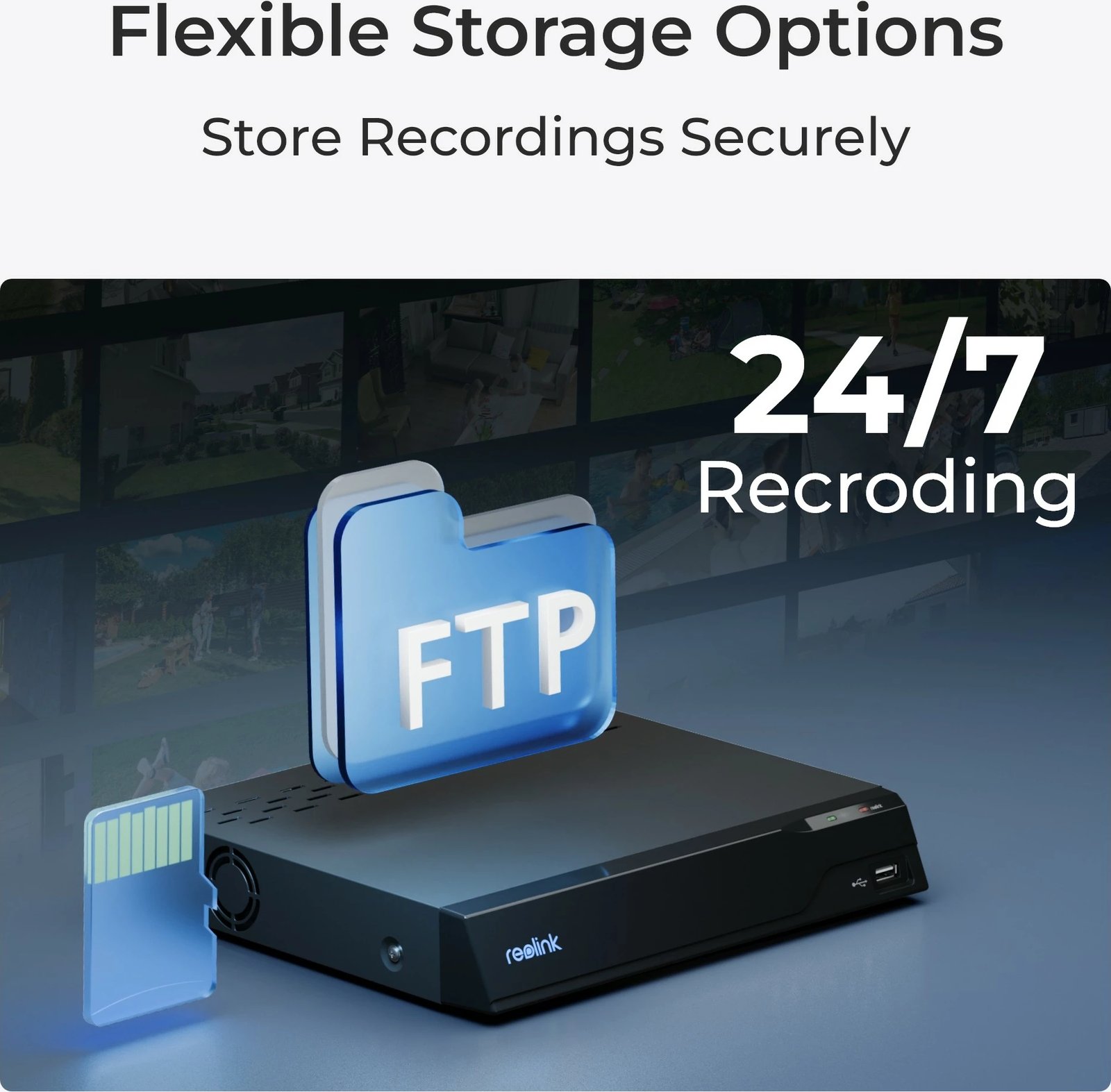 Kamerë Reolink P340, Smart 12MP PoE, Njoftime për Persona/Vetura/Kafshë, Vizion Nata me Ngjyra, Audio Dy-Drejtimëshe, IP, Brendshme & Jashtme, e Lidhur, 700 lm, 6500 K, Antenë e Brendshme