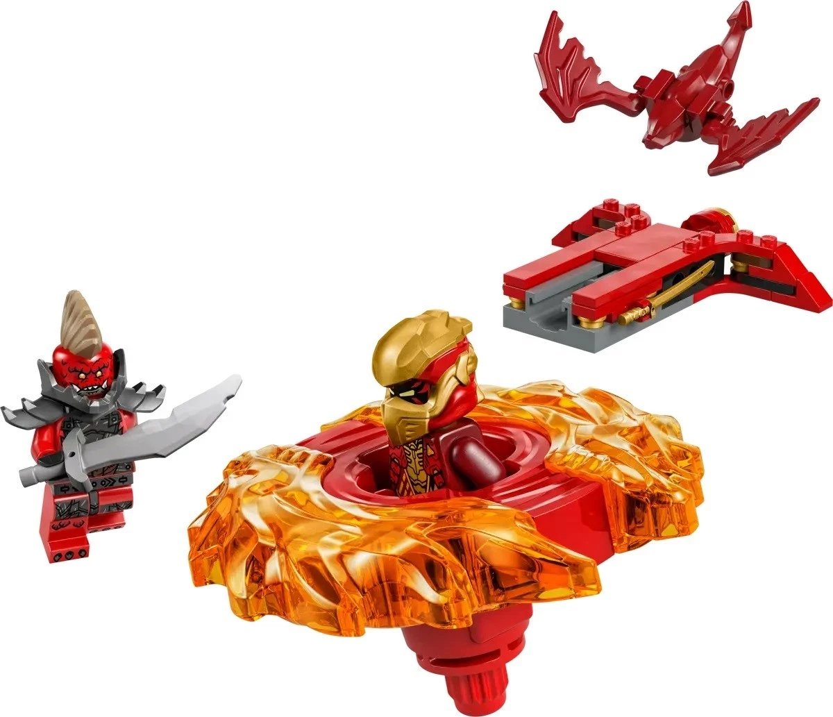 Set LEGO NINJAGO 71823 Kai's Dragon Spinjitzu Spinner