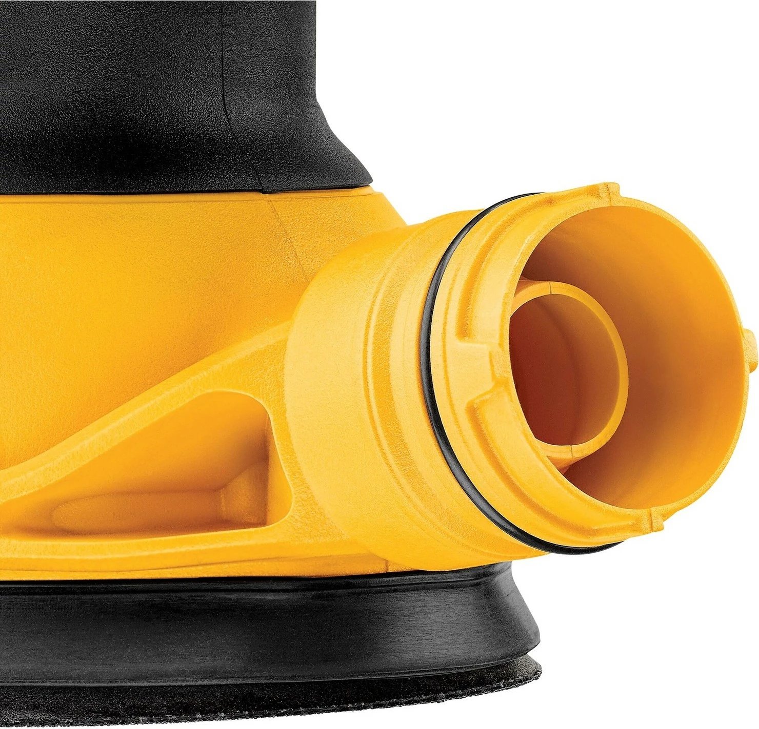 Lëmues orbital DeWALT 125mm 280W, zi/verdhe Lëmues orbital DeWALT 125mm 280W, zi/verdhe