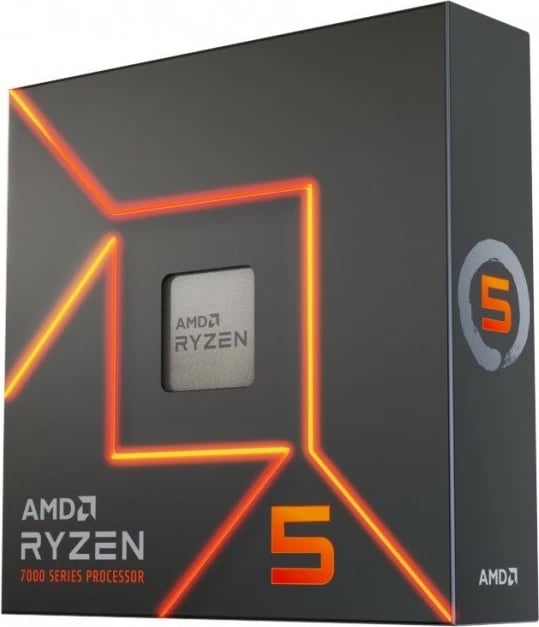 Procesor AMD Ryzen 5 7600X, 4.7GHz, 6 bërthama, 12 threads, Socket AM5