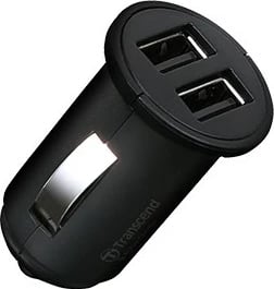 Adapter për dashcam Transcend DrivePro, 8m, 12-24V, 2.4A, i zi