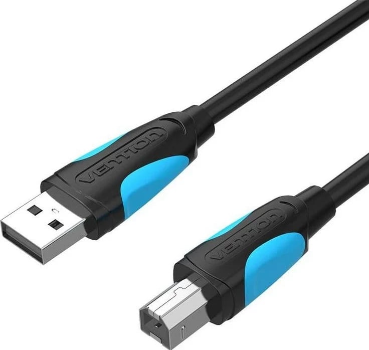 Kabëll Vention USB-A/USB-B, 10m, zi-kaltër