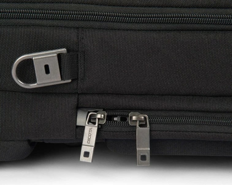 Çantë laptopi DICOTA Traveller Top Dual Five, 14-16 inç, e zezë