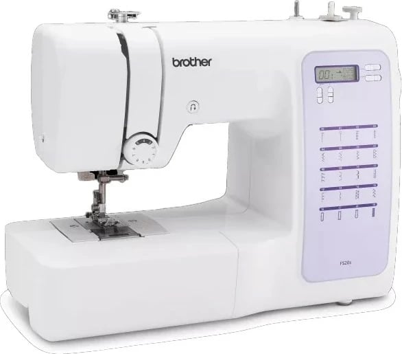 Makine qepëse Brother FS20s, kompjuterike, e bardhë