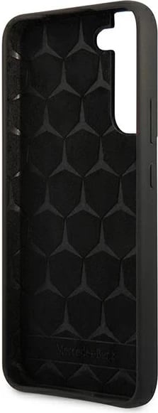 Mbështjellës Mercedes Silicone për Samsung Galaxy S22, i zi