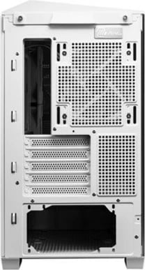 Kasë MSI MAG PANO M100R PZ, Micro Tower, RGB, Tempered Glass, Bardhë
