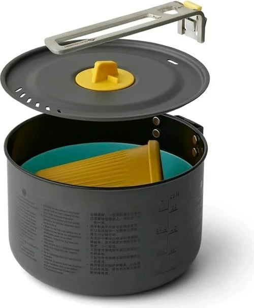Set enësh Sea to Summit Frontier UL One Pot Cook Set 1.3 L, 3 pjesë