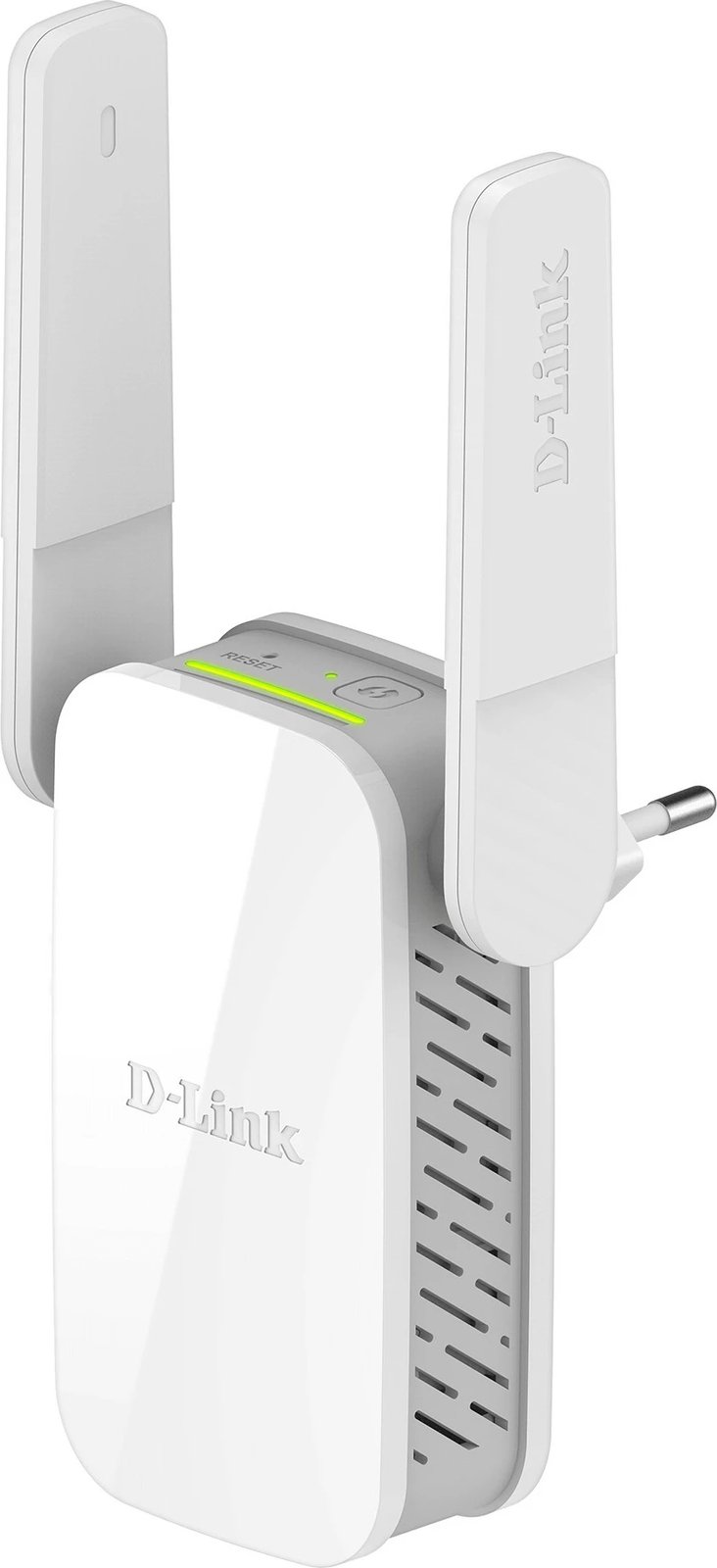 Repeater Wi-Fi D-Link DAP-1610/E, dual-band, 2 antena, i bardhë