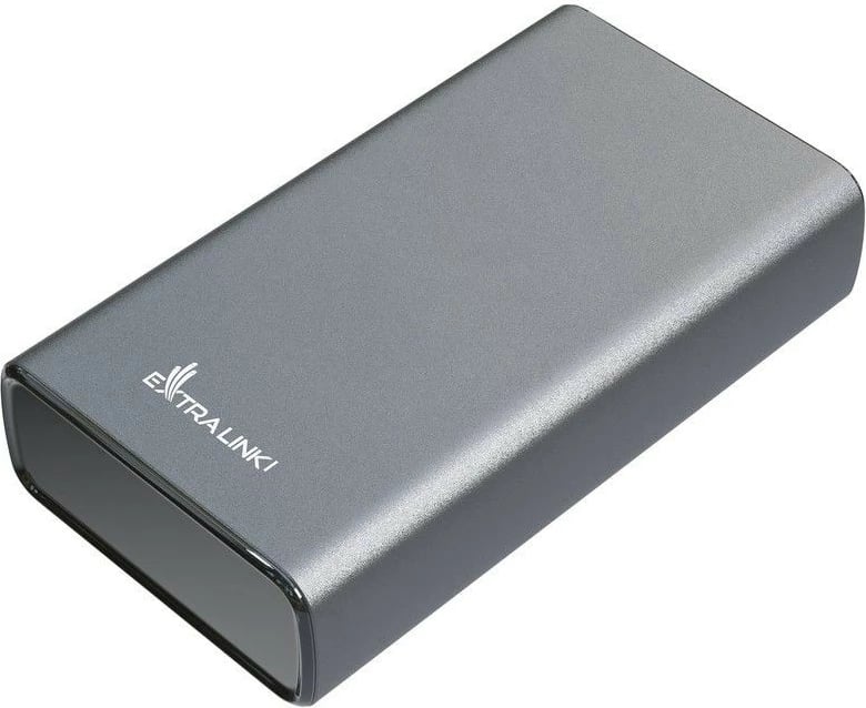 Powerbank Extralink EPB-126, 20000 mAh, 45W, Gri