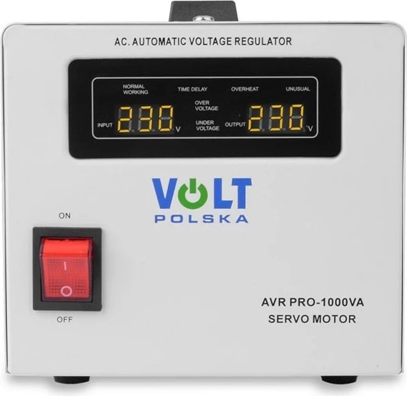 Stabilizator tensioni Volt Polska AVR PRO 1000, 1000VA, Gri