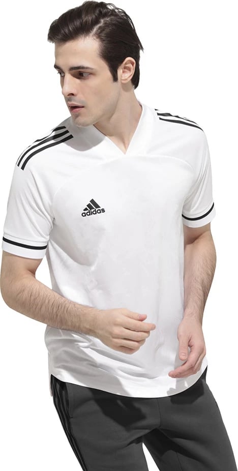 Maicë për meshkuj adidas, e bardhë