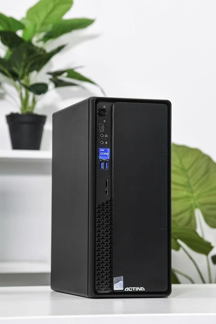 Kompjuter Actina Intel Core i3, 8 GB RAM, 1 TB SSD, Mini Tower, e zezë