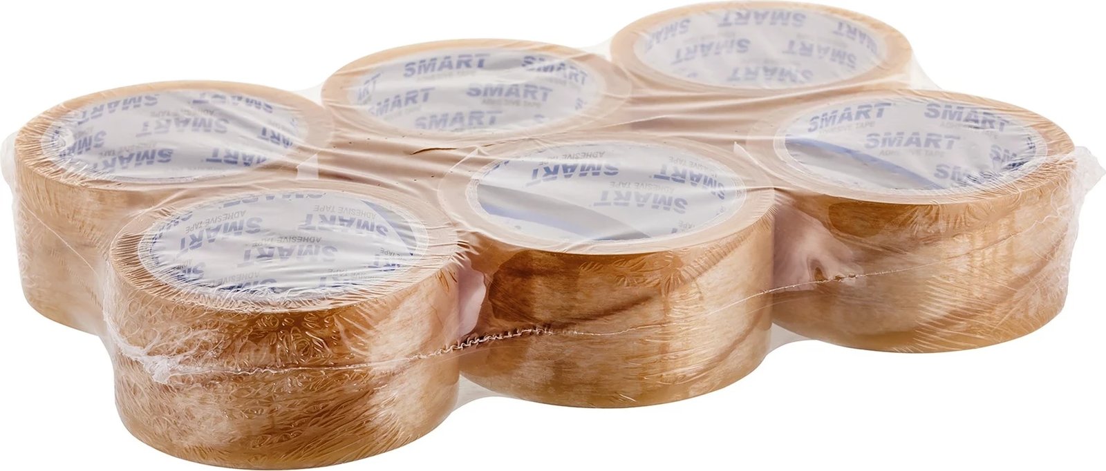 Shirit ngjitës transparent BESTPAK 48x66, set prej 6 copë