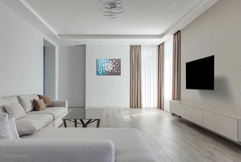 Mbajtëse muri për TV Neomounts WL40S-840BL12, full motion, 32-55 inç, e zezë