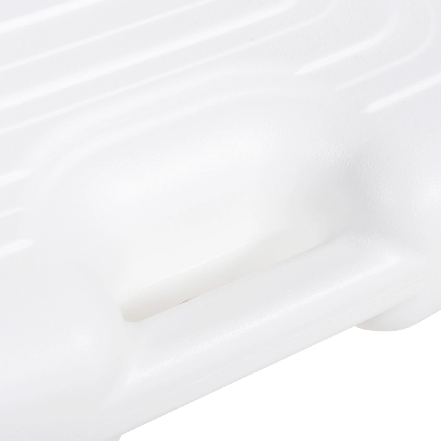 Bazë plastike për ombrellë me dorezë SOLBAS FH6112.01 ngjyrë bardhë - për shtyllë 20/38mm 45x11Hcm