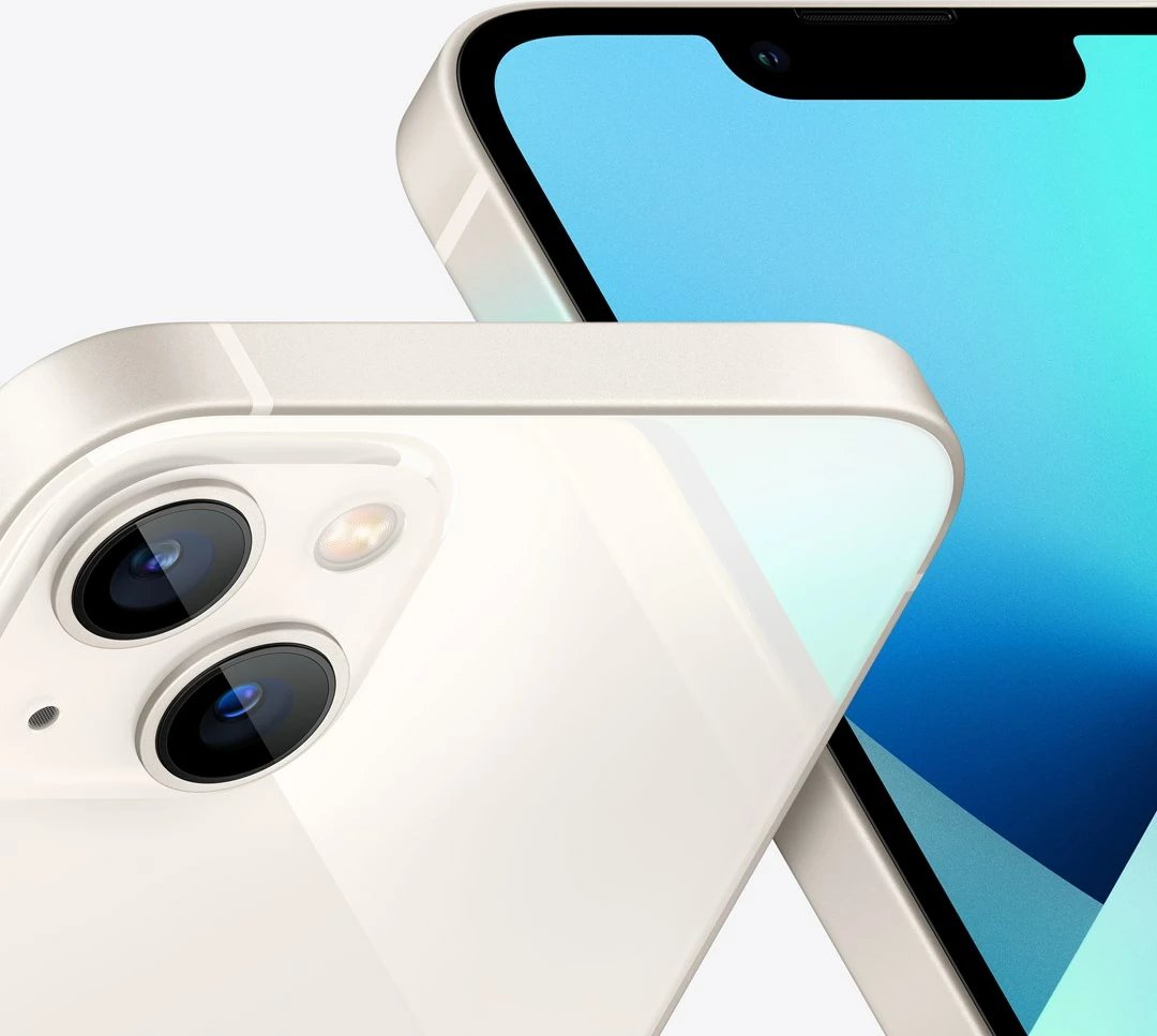 Celular Apple iPhone 13, 128GB, Starlight