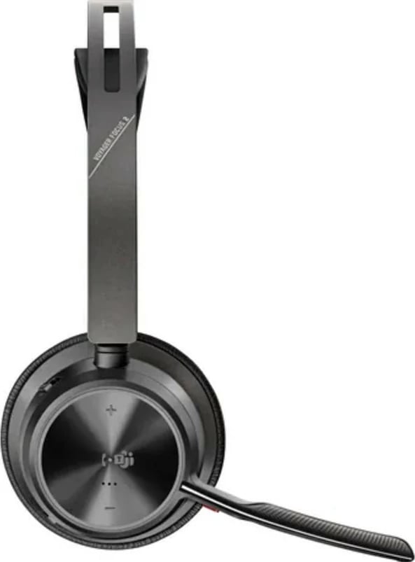 Kufje POLY Voyager Focus 2, me mikrofon, Bluetooth 5.1, USB-C/USB-A, e zezë, set