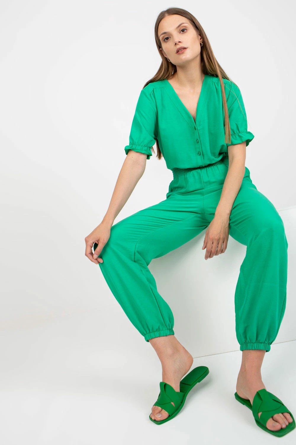 Kominoshe Rue Paris model 168224, femra, jeshile