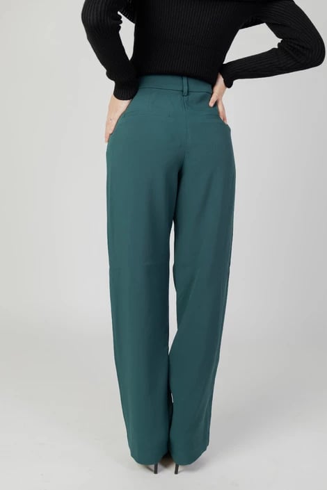 Pantallona për femra Vila Clothes, të gjelbërta