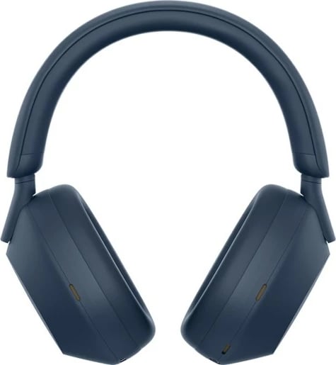 Kufje Sony WH-1000XM5, me dhe pa tela, për biseda/muzikë, Blu